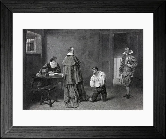 Framed Print : The Huguenot Framed Print : The Huguenot