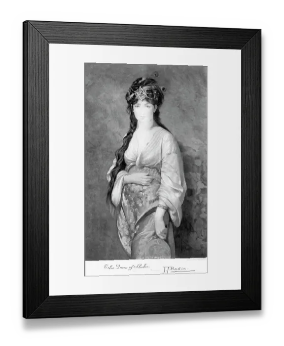 Framed Print : Illus / The Queen of Sheba