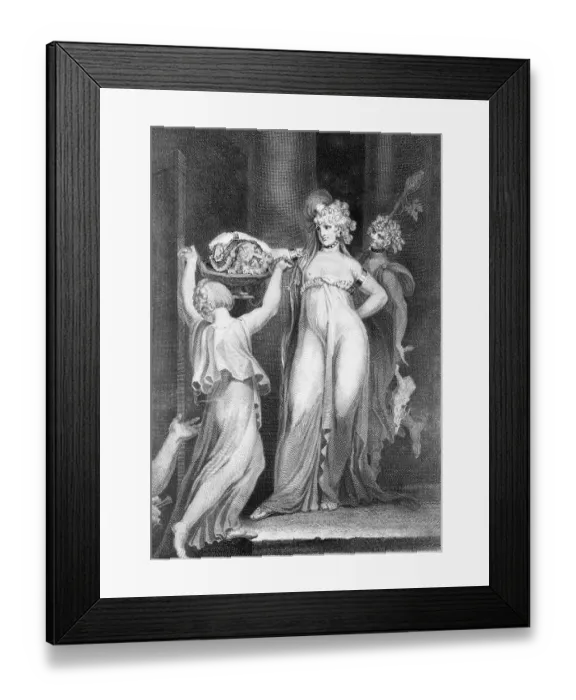 Framed Print : The Presentation of St. John The Baptist's Head by Henry Fuseli Framed Print : The Presentation of St. John The Baptist's Head by Henry Fuseli