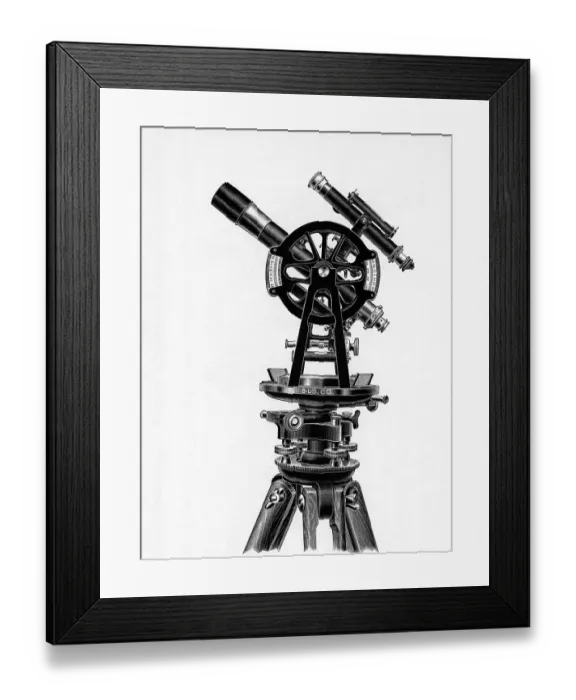 Framed Print : Advertisement For Mining Transmit;Survey