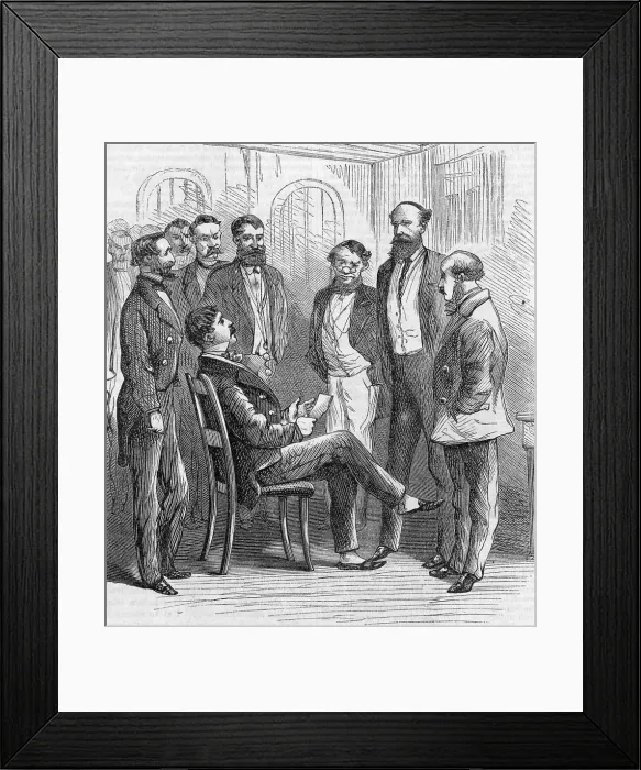 Framed Print : Introduction To The Govenor Framed Print : Introduction To The Govenor