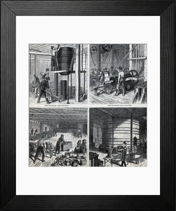 Framed Print : Terra Cotta Works At Trenton Framed Print : Terra Cotta Works At Trenton