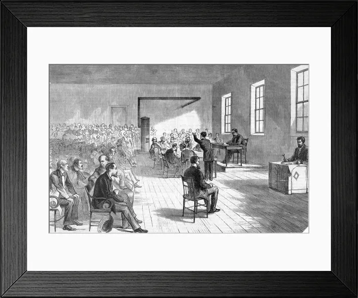 Framed Print : Trial of Thomas Hawkins Framed Print : Trial of Thomas Hawkins