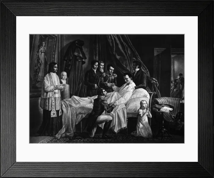 Framed Print : Napoleon At St. Helena Framed Print : Napoleon At St. Helena