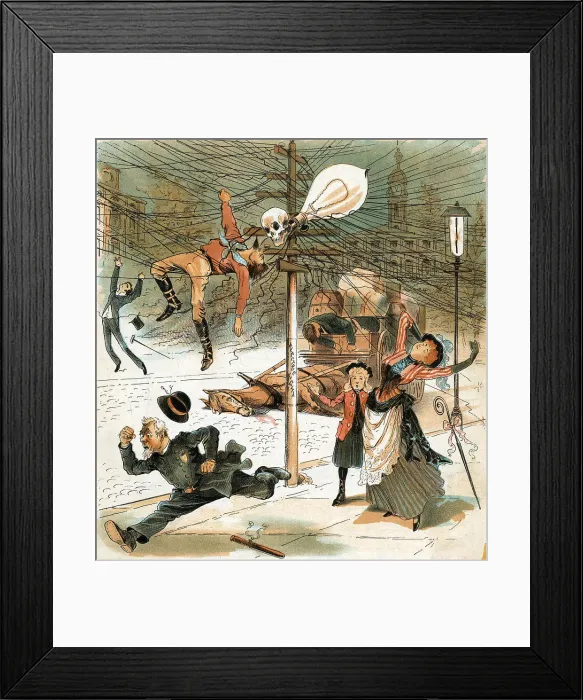 Framed Print : An Unrestrained Demon Illustration Framed Print : An Unrestrained Demon Illustration