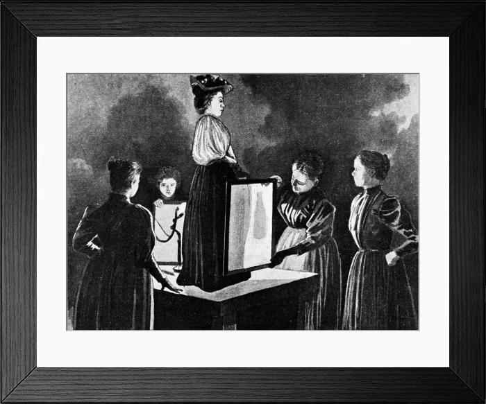 Framed Print : X-Ray Detects Bottle Under Woman'S Skirt Framed Print : X-Ray Detects Bottle Under Woman'S Skirt