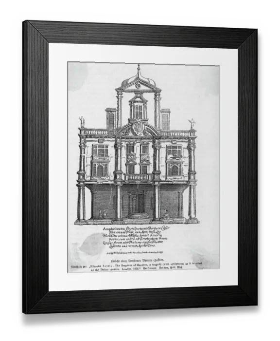 Framed Print : View Of London Dukes Theatre Framed Print : View Of London Dukes Theatre