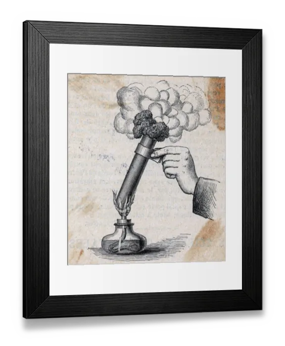 Framed Print : Sugar Changed To Carbon Framed Print : Sugar Changed To Carbon