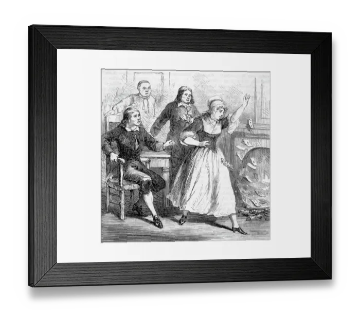 Framed Print : Barbara Heck, Foundress Of Methodism Framed Print : Barbara Heck, Foundress Of Methodism