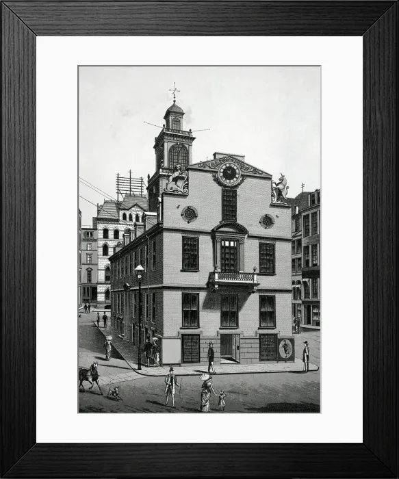 Framed Print : Old State House in Boston Framed Print : Old State House in Boston