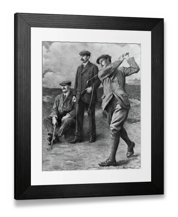 Framed Print : Golf Big Triumvirate Framed Print : Golf Big Triumvirate