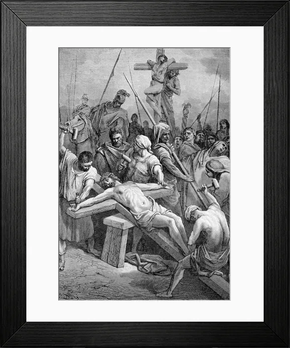 Framed Print : Father, Forgive Them by Gustave Dore Framed Print : Father, Forgive Them by Gustave Dore