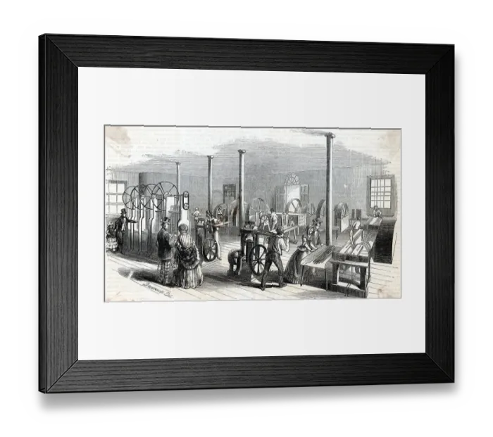Framed Print : Scene At The U.S. Mint In Philadelphia Framed Print : Scene At The U.S. Mint In Philadelphia