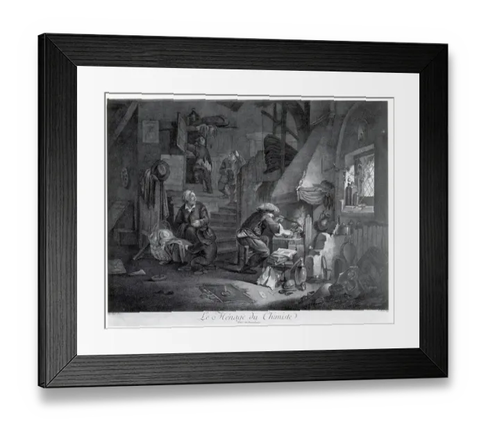 Framed Print : The Work Room Of A Chemist Framed Print : The Work Room Of A Chemist