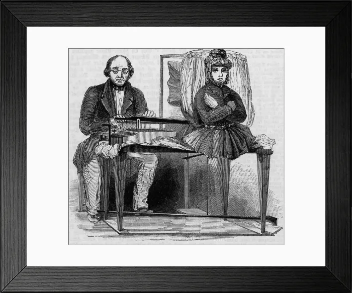 Framed Print : Prof. Faber'S Talking Machine (Illus.) Framed Print : Prof. Faber'S Talking Machine (Illus.)
