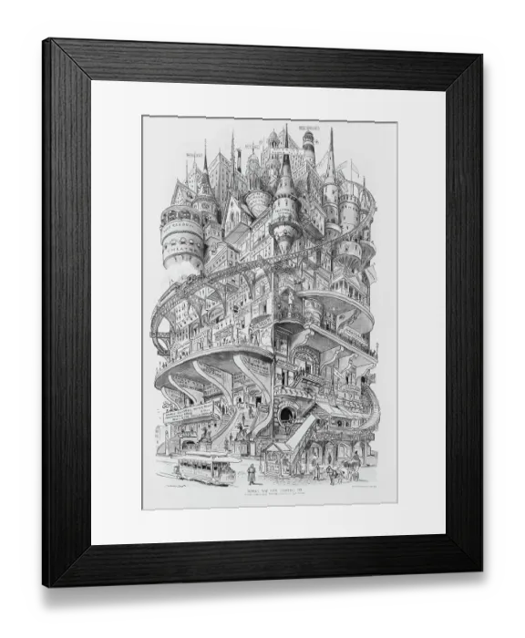 Framed Print : What We Are Coming To Illustration Framed Print : What We Are Coming To Illustration