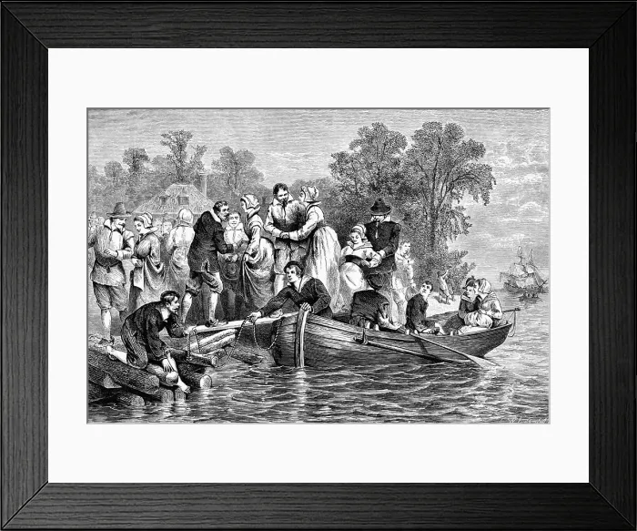 Framed Print : Illustration of the Wives of the Settlers of Jamestown Framed Print : Illustration of the Wives of the Settlers of Jamestown