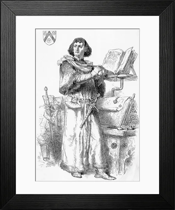 Framed Print : French Politician Philippe De Commynes Framed Print : French Politician Philippe De Commynes