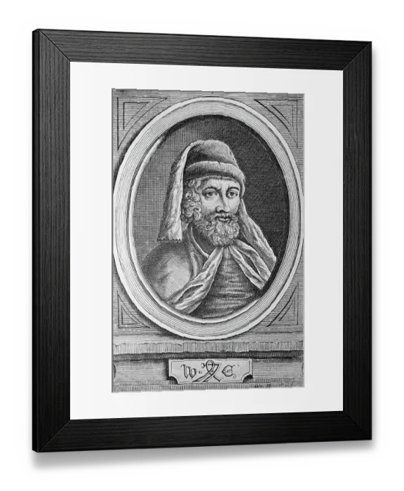 Framed Print : William Caxton Printer Framed Print : William Caxton Printer