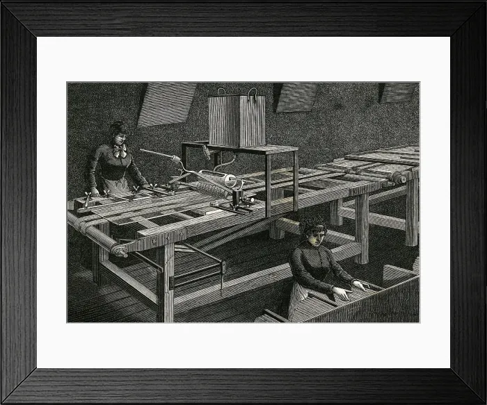 Framed Print : Illustration of Apparatus for Coating Gelation-Bromide Plates Framed Print : Illustration of Apparatus for Coating Gelation-Bromide Plates