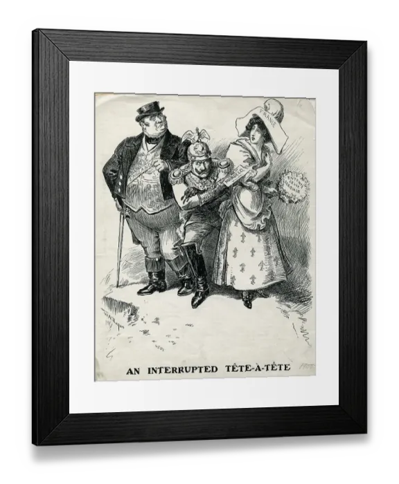 Framed Print : An Interrupted Tete-A-Tete Framed Print : An Interrupted Tete-A-Tete