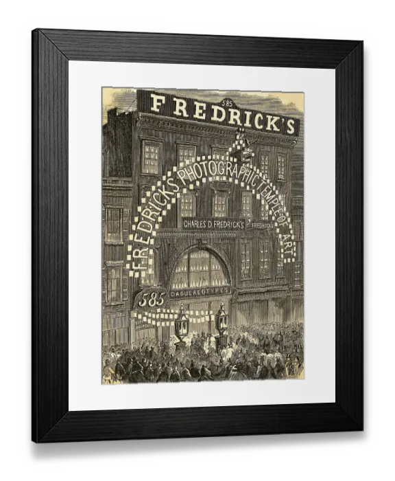 Framed Print : Illuminated Photo Gallery Framed Print : Illuminated Photo Gallery