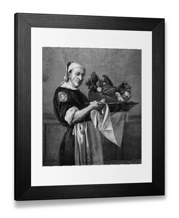 Framed Print : Presentation Of The Holiday Boars Head Framed Print : Presentation Of The Holiday Boars Head