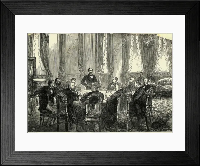 Framed Print : Conference On The Eastern Question Framed Print : Conference On The Eastern Question