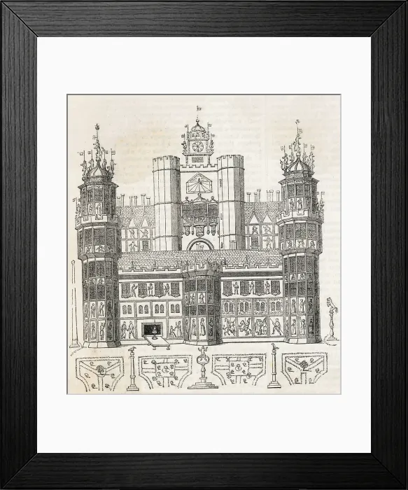Framed Print : Illustration of a Palace Framed Print : Illustration of a Palace