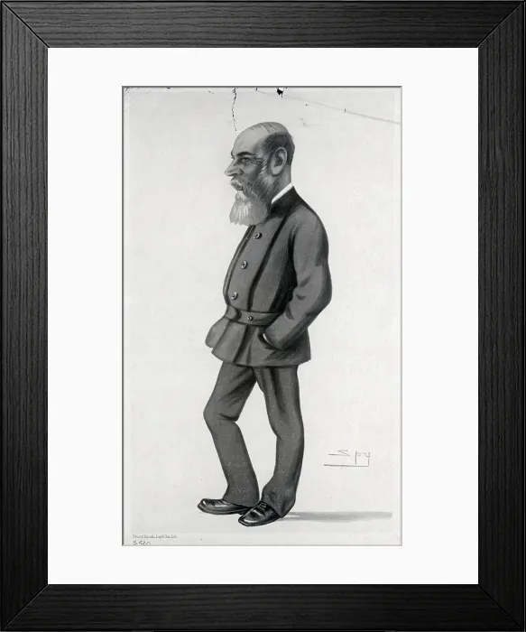 Framed Print : Caricature of Charles C. Boycott by Spy Framed Print : Caricature of Charles C. Boycott by Spy