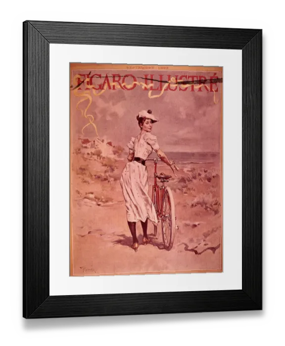 Framed Print : Cover of Figaro Illustre Framed Print : Cover of Figaro Illustre