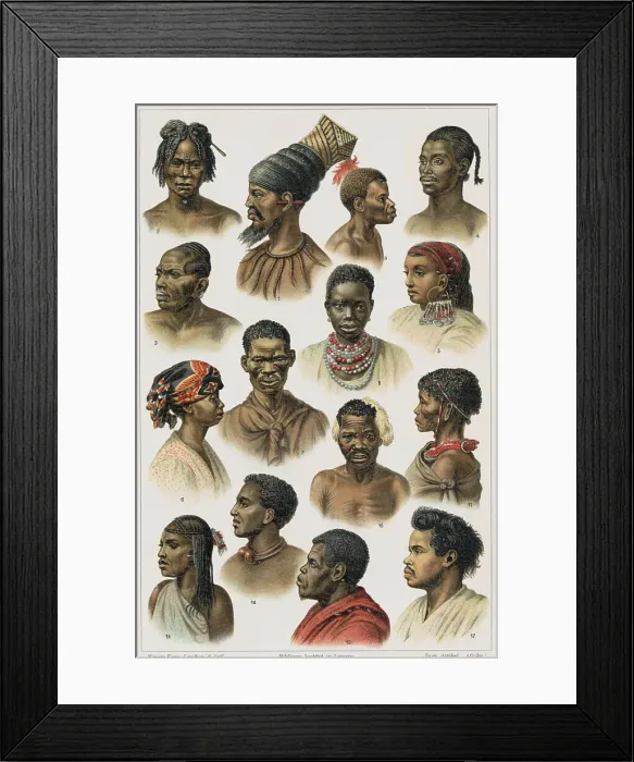 Framed Print : People of Africa Framed Print : People of Africa
