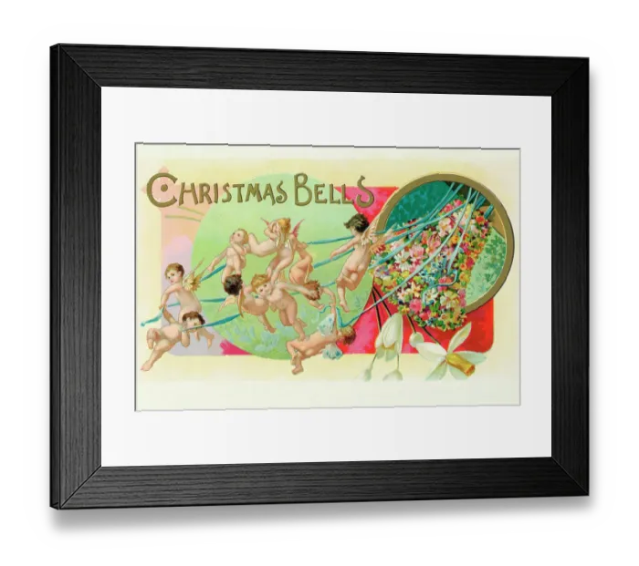 Framed Print : Advertisement for Christmas Cards from Geo. S. Harris & Sons Framed Print : Advertisement for Christmas Cards from Geo. S. Harris & Sons