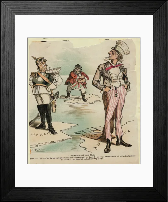 Framed Print : Illustration Depicting German Rights Framed Print : Illustration Depicting German Rights