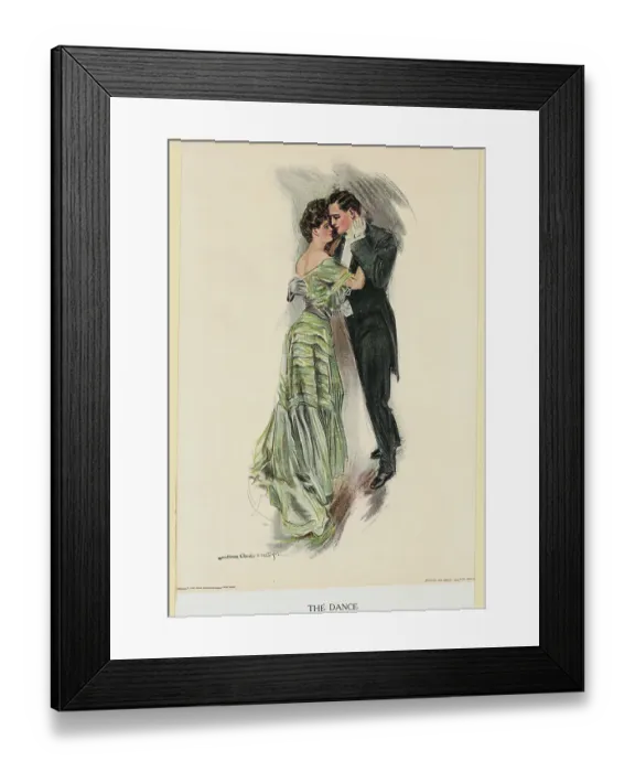 Framed Print : Intimate Couple Dancing Together Framed Print : Intimate Couple Dancing Together