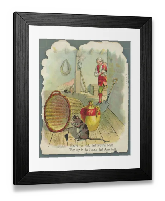 Framed Print : Rat Eating Malt Framed Print : Rat Eating Malt