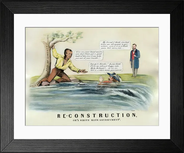 Framed Print : African Offering to Save Drowning Man Framed Print : African Offering to Save Drowning Man