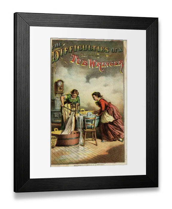 Framed Print : Women Washing Clothes Framed Print : Women Washing Clothes