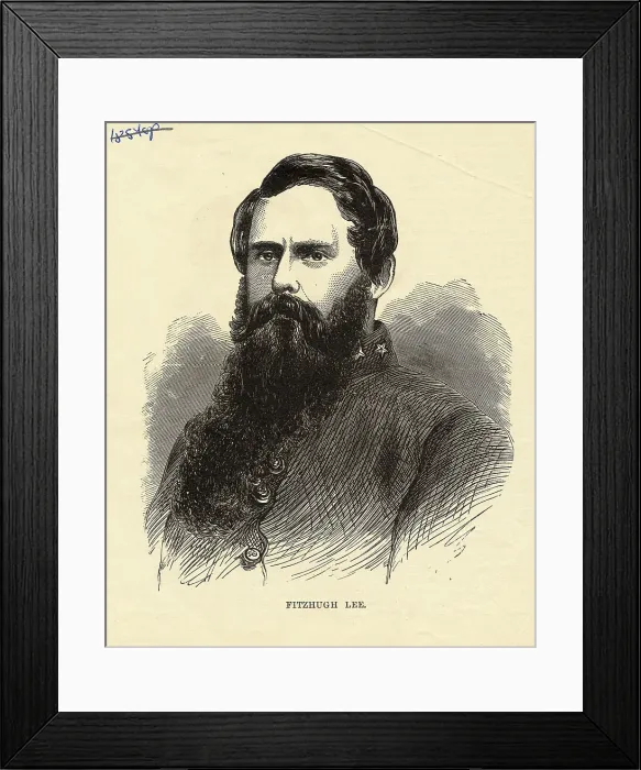 Framed Print : General Fitzhugh Lee Framed Print : General Fitzhugh Lee