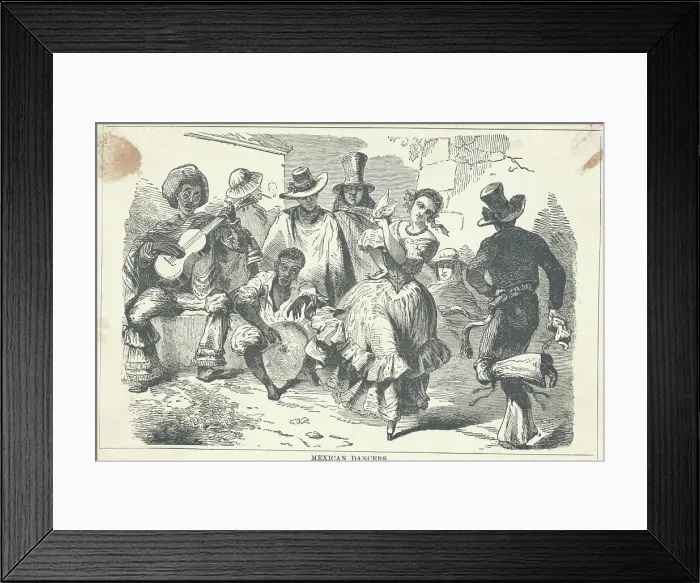 Framed Print : Mexican Dancers Framed Print : Mexican Dancers