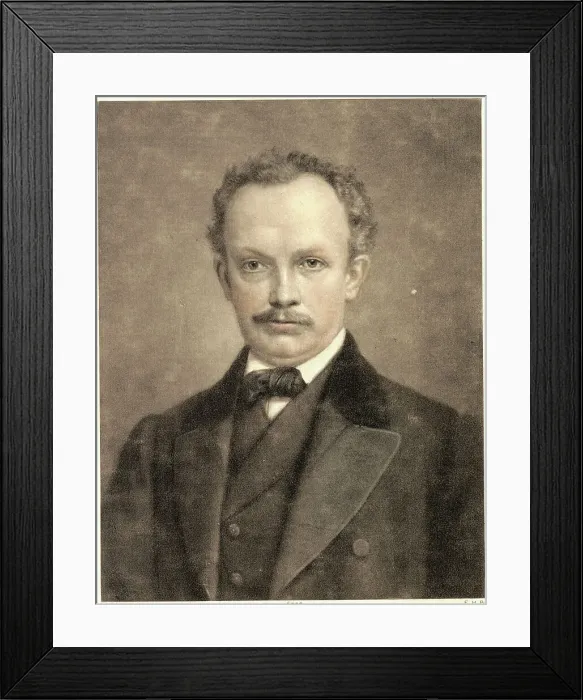 Framed Print : German Composer Richard Strauss in Suit and Tie Framed Print : German Composer Richard Strauss in Suit and Tie