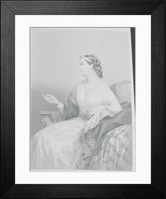 Framed Print : Semiramis, Legendary Queen of Assyria Framed Print : Semiramis, Legendary Queen of Assyria