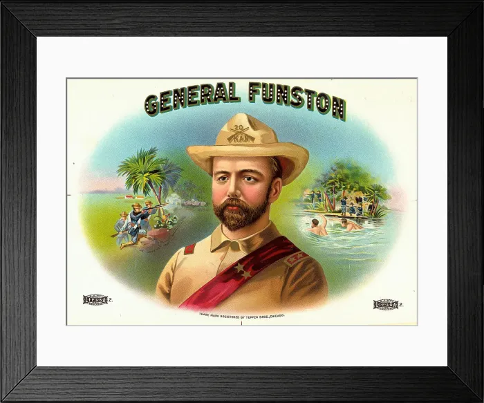Framed Print : American Soldier Frederick Funsten Framed Print : American Soldier Frederick Funsten