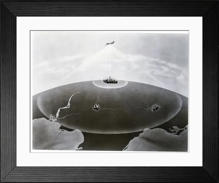 Framed Print : Stratospheric TV Broadcasting Framed Print : Stratospheric TV Broadcasting