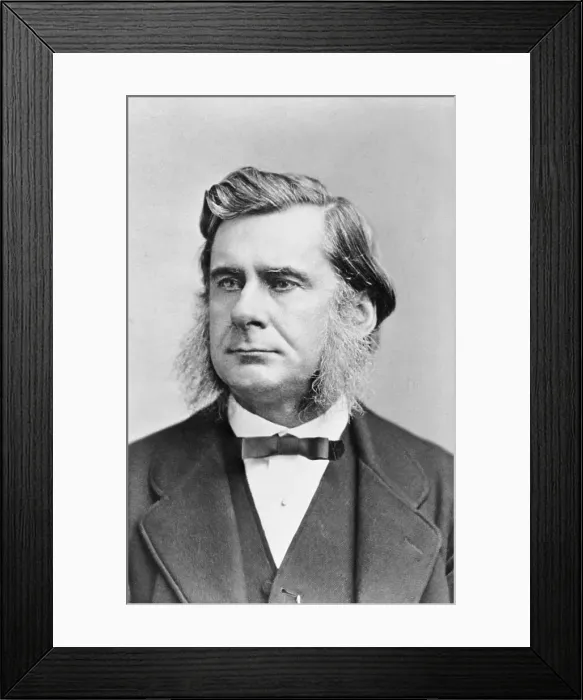 Framed Print : Biologist Thomas Henry Hurley Framed Print : Biologist Thomas Henry Hurley