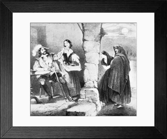 Framed Print : Quartet Scene From Verdi's Rigoletto Framed Print : Quartet Scene From Verdi's Rigoletto
