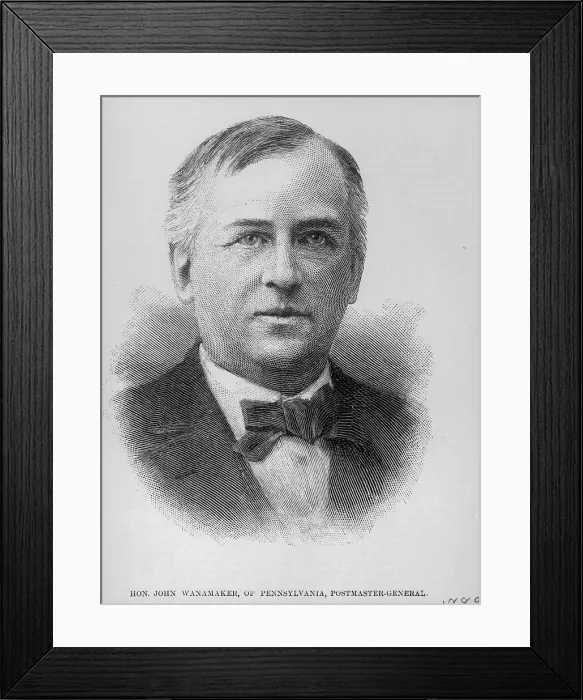 Framed Print : John Wanamaker Framed Print : John Wanamaker