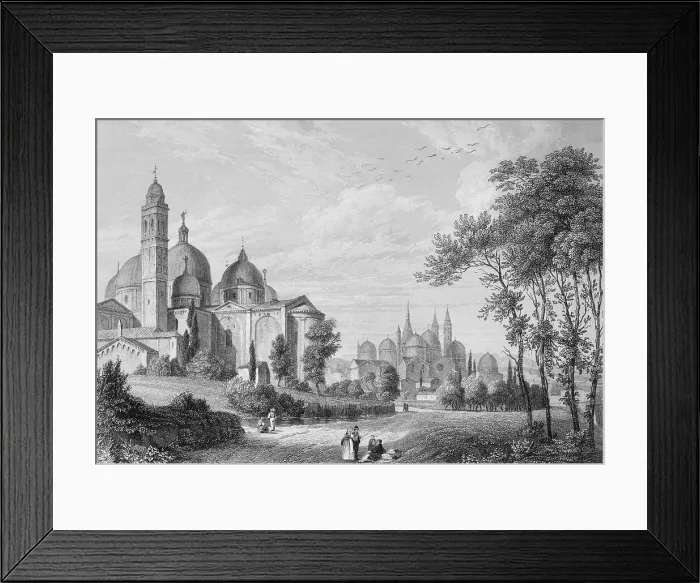 Framed Print : Scenic View of City of Padua Framed Print : Scenic View of City of Padua