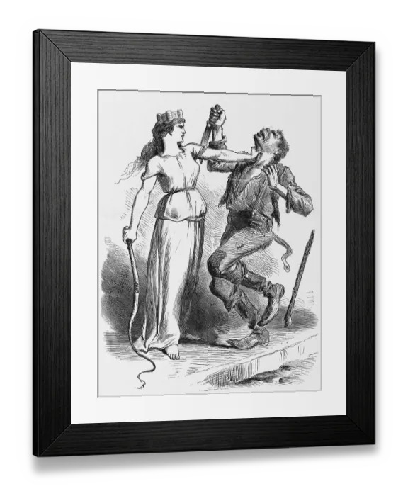 Framed Print : Bravo! Bravo! Newpaper Illustration Framed Print : Bravo! Bravo! Newpaper Illustration