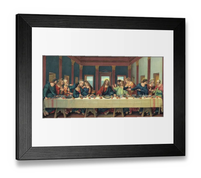 Framed Print : The Last Supper Framed Print : The Last Supper
